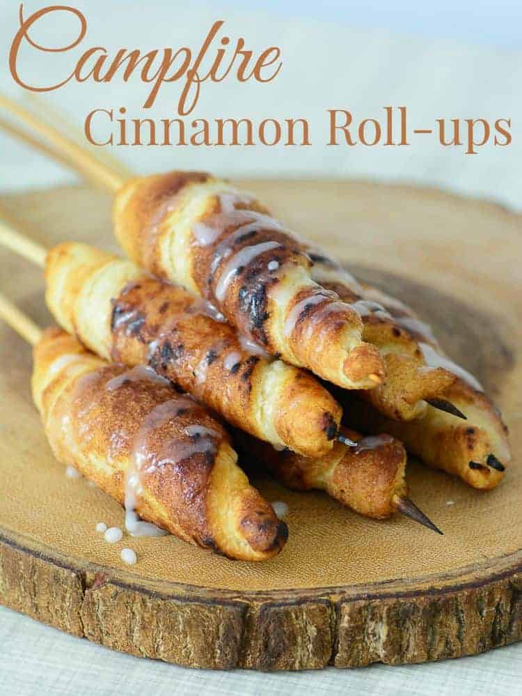 Campfire Cinnamon Roll-ups