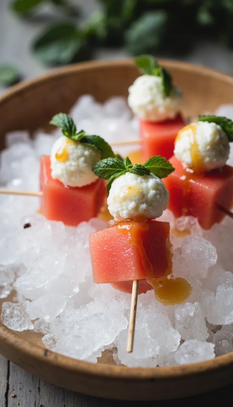 Refresh your summer table with these easy Cantaloupe & Burrata Bites—light, creamy, and so fun to eat!