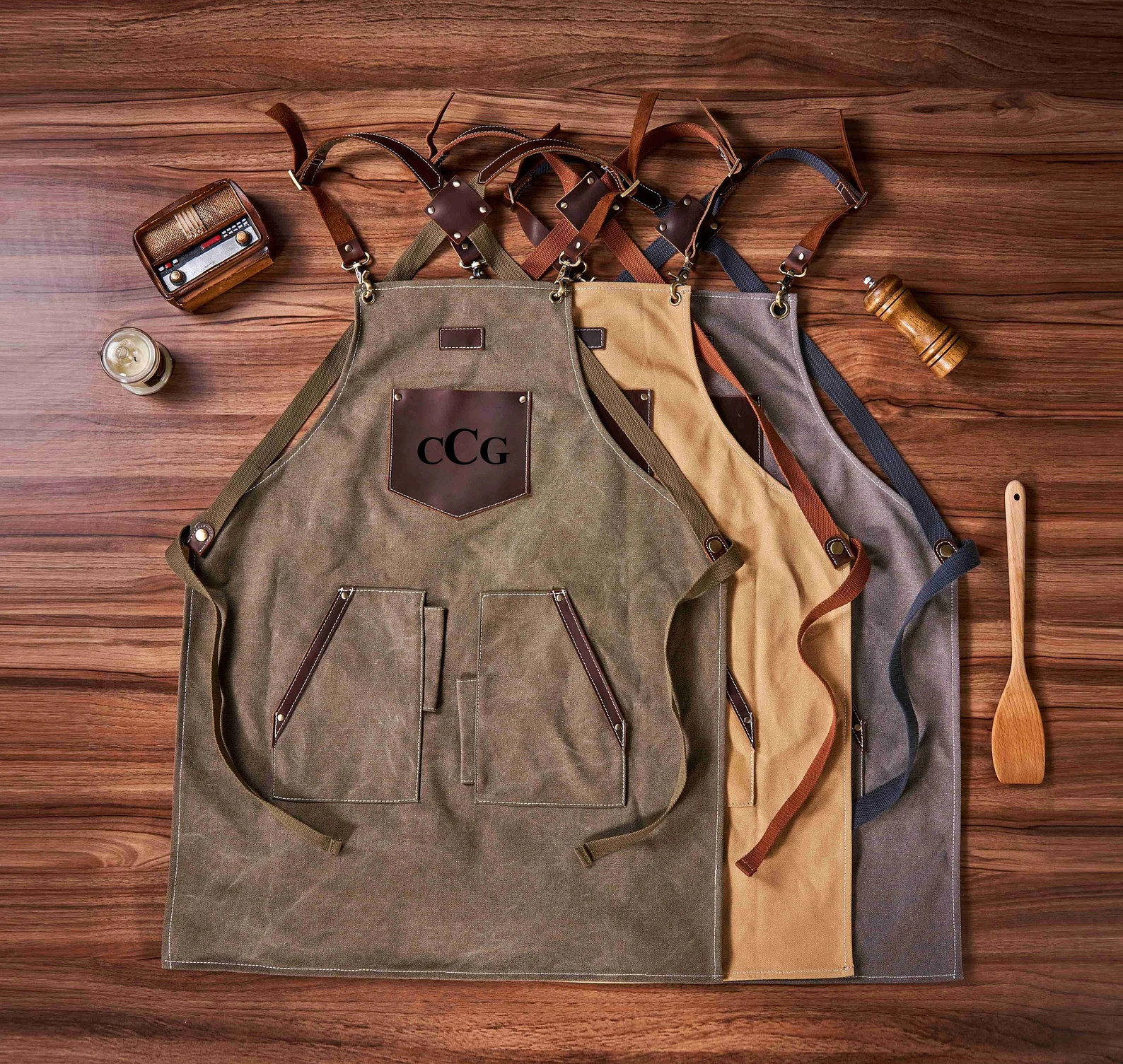 Canvas Grilling Apron for Men