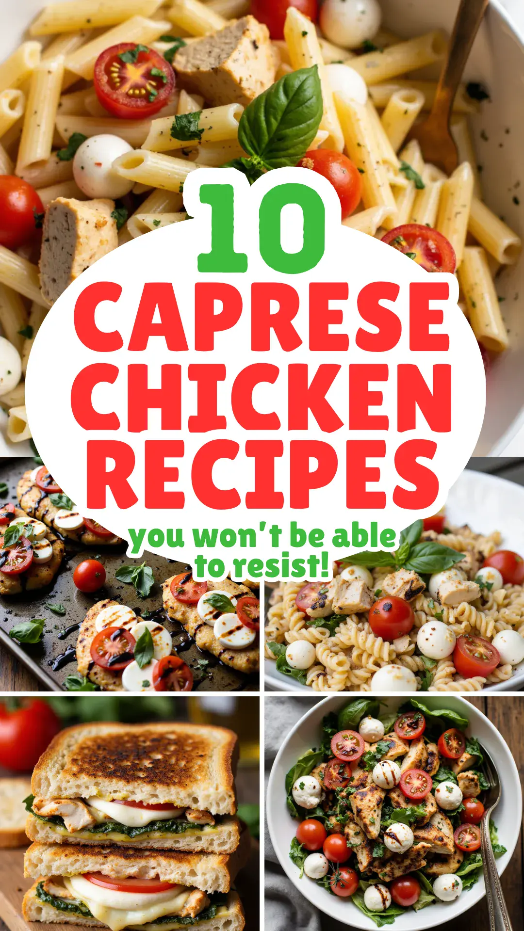 These caprese chicken recipes are packed with fresh, simple ingredients and make dinner feel special—without the fuss.