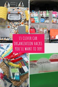 These car organization ideas will take you from junk-mobile to perfectly organized mom-mobile in a weekend!