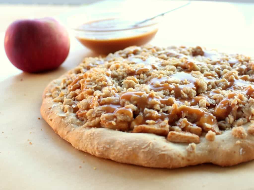 Can't have Thanksgiving without caramel apples? How about a pizza pie? It's perfect if you always end up with a soggy bottom to your pie when you try and make a pastry crust!