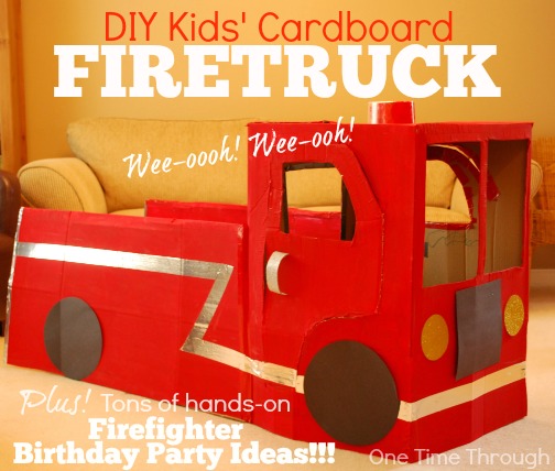 Firefighter Dramatic Play Ideas for Preschoolers