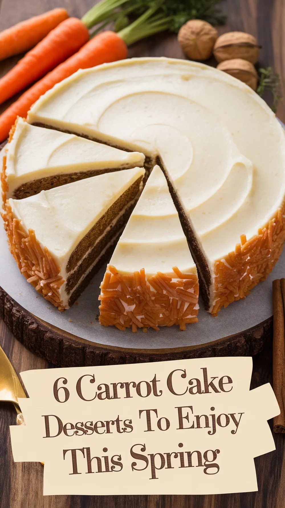 Celebrate spring with these delicious carrot cake-inspired desserts! From cupcakes to cookies, these sweet treats are perfect for Easter, brunches, or any springtime gathering. 🌸🍰 #CarrotCakeDesserts #SpringBaking #SweetTreats #EasterDesserts #BakingInspo