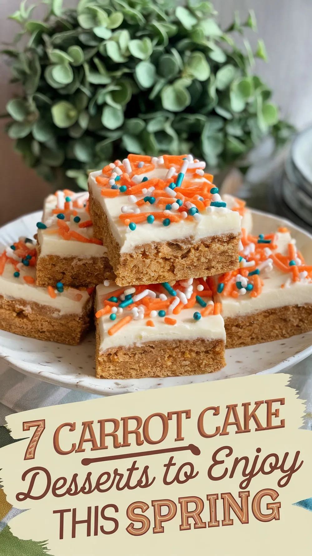 Celebrate the season with these delicious carrot cake-inspired desserts! From classic cakes to creative twists like cupcakes and cookies, these sweet treats are perfect for spring gatherings. 🌸🍰 #CarrotCakeDesserts #SpringBaking #SweetTreats #SeasonalRecipes #DessertInspo