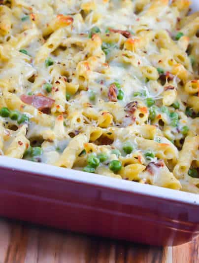 Cheesey Bacon Ranch Pasta Bake