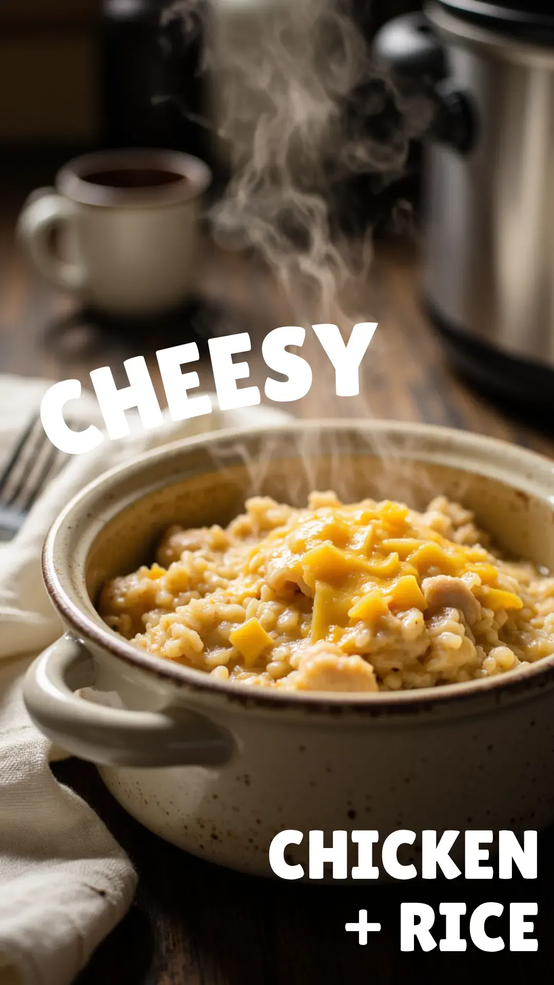 This Cheesy Crockpot Chicken and Rice is everything a busy weeknight needs—warm, comforting, and practically effortless. With melty cheddar, tender shredded chicken, and creamy rice, it hits that perfect kid-approved note without skimping on flavor.