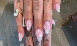 As Hailey Bieber sets a new trend with her latest cherry blossom manicure by nail artist Zola Ganzorigt, we've got all the cherry blossom inspo you need to add a fresh, floral touch to your style this season 🌸
