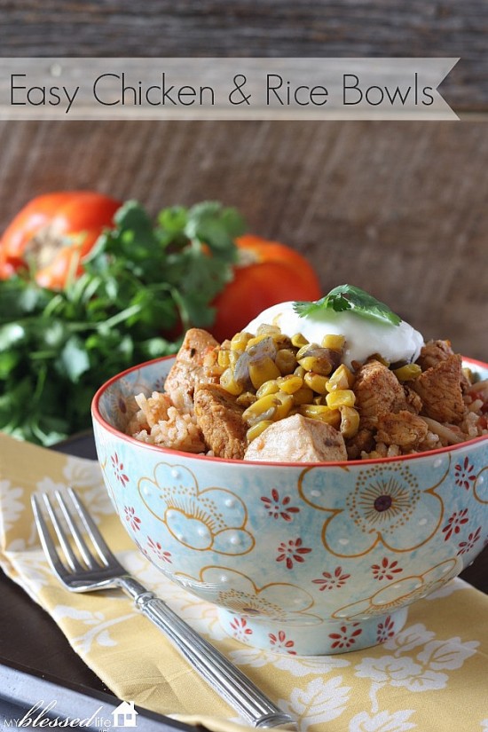 Chicken and Rice Bowls