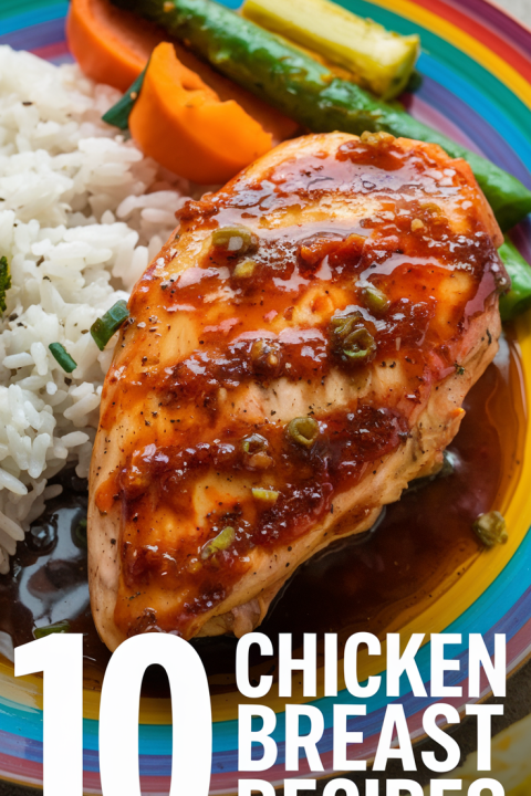 Easy Chicken Breast Recipes You’ll Actually Crave ??️ Who says chicken breast has to be boring? These simple yet mouthwatering recipes will turn your weeknight meals into something special! ??
