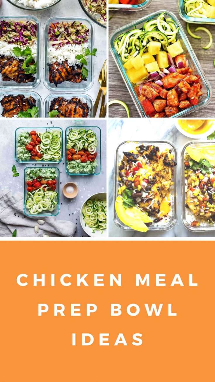 Chicken Meal Prep Bowls that Will Help You Get Through the Week!