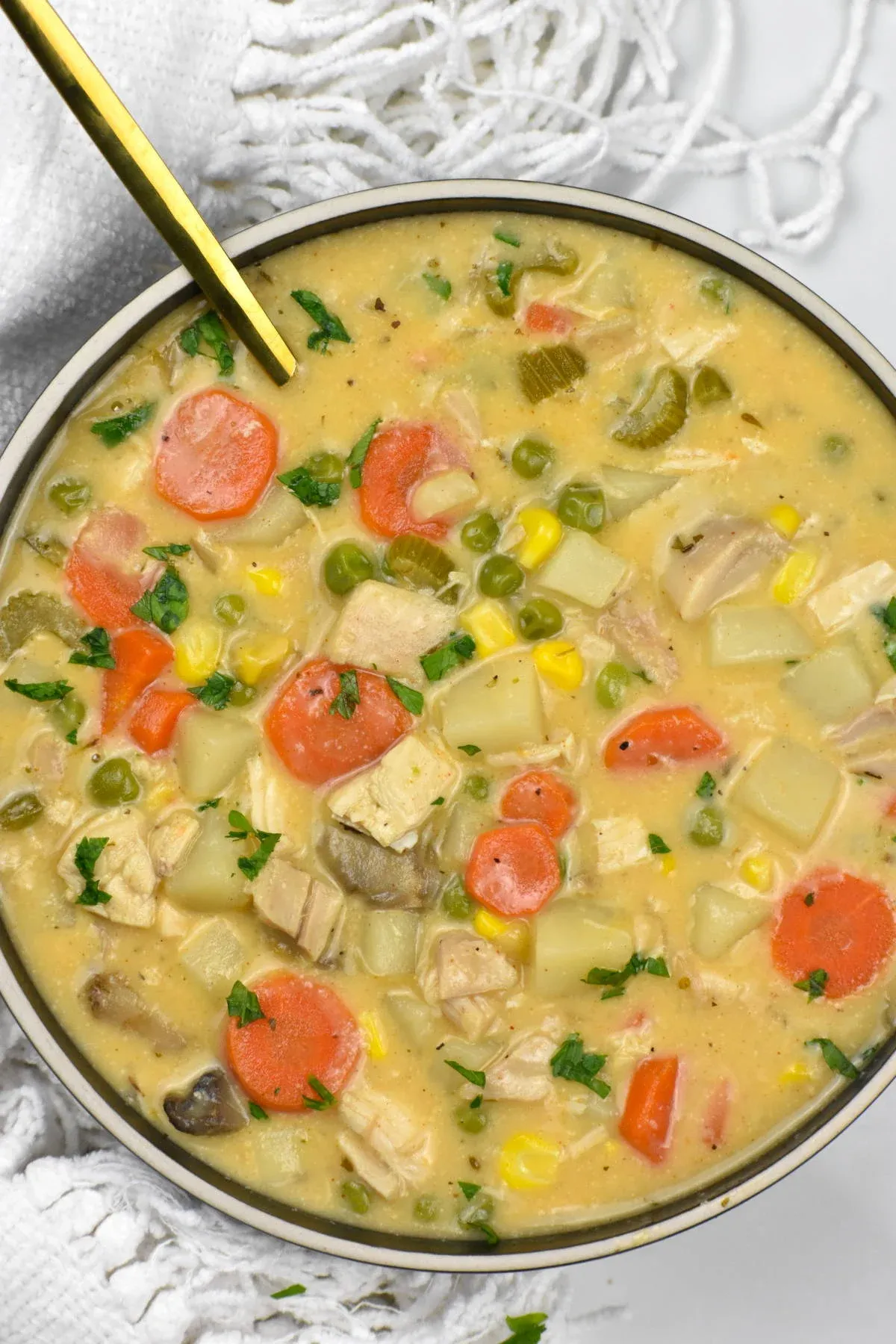 Chicken Pot Pie Soup