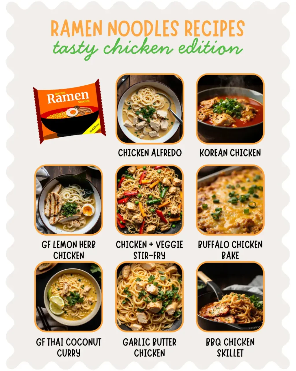 Bored with plain ramen? These 8 creative chicken ramen recipes transform your weeknight meals into cozy, crave-worthy dinners everyone will love! #ramenrecipes #chickenideas #weeknightdinners