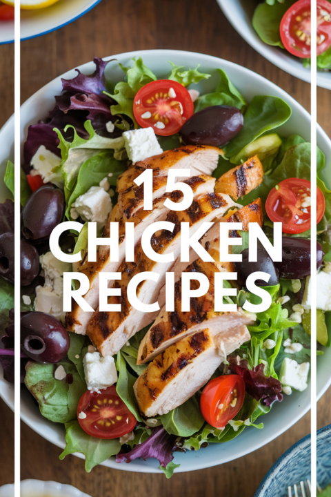 These 15 chicken recipes are packed with bold flavors and simple steps! Whether you’re craving spicy, creamy, or classic, this collection has something delicious for every night. Save now for dinner ideas you’ll love! ?️❤️ #DinnerIdeas #ChickenLovers