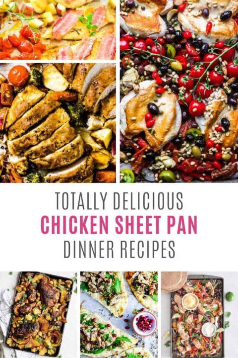 Loving these healthy chicken sheet pan dinner recipes!