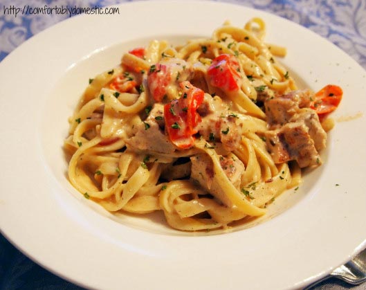 Cajun Chicken Fettuccine Alfredo Recipe