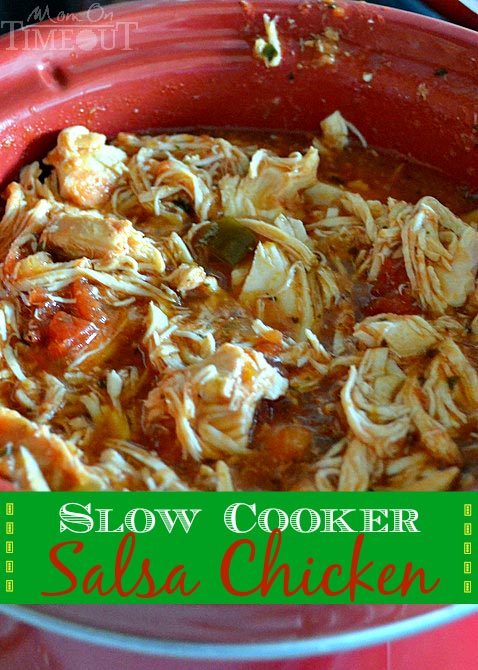 Slow Cooker Salsa Chicken