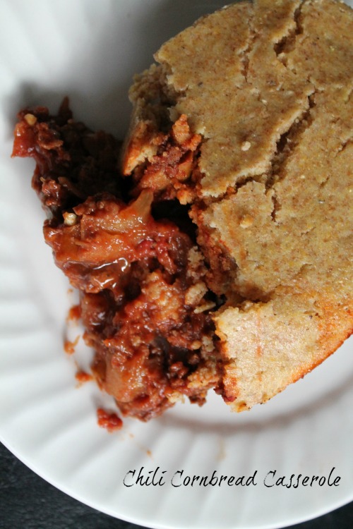 Chili Cornbread Casserole