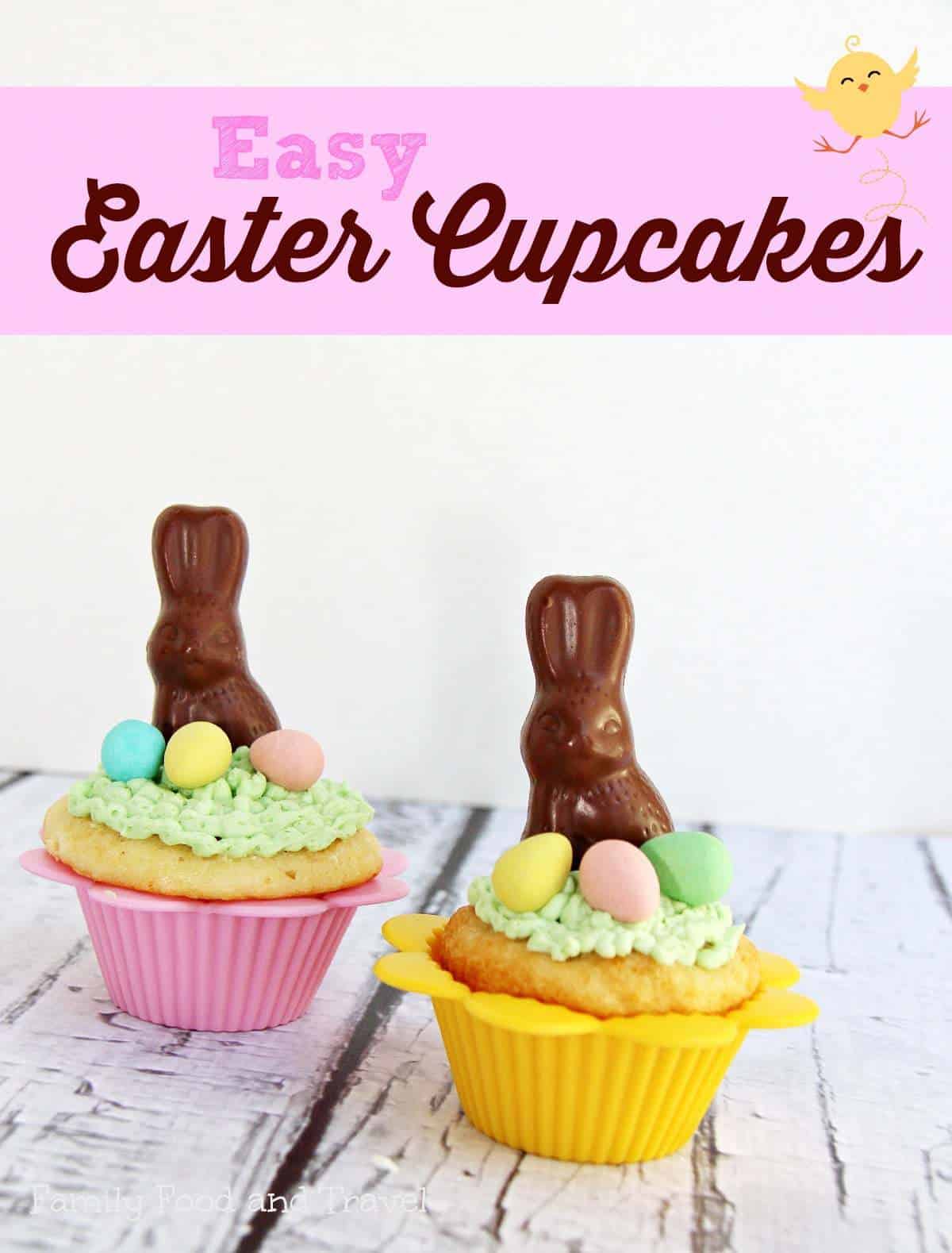 Chocolate Easter Cupcakes