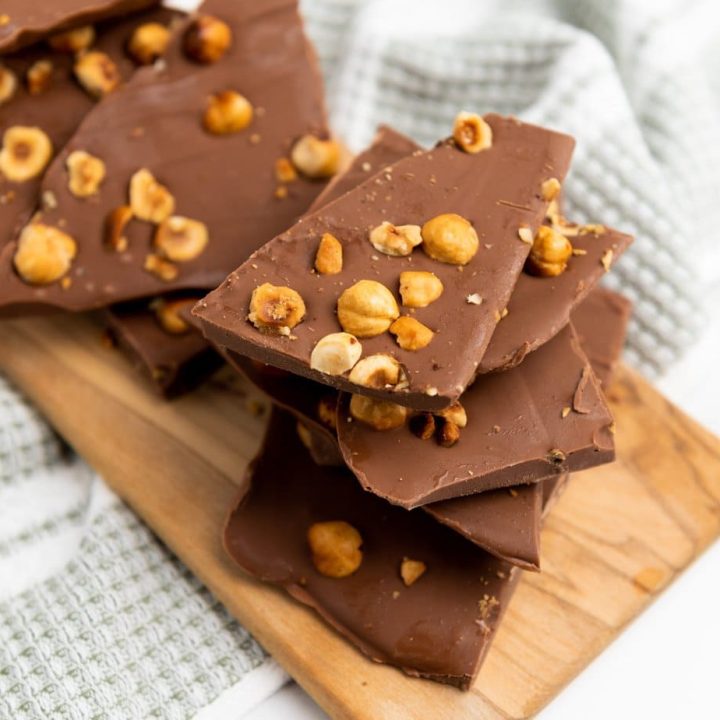 Simple Chocolate Hazelnut Bark Recipe