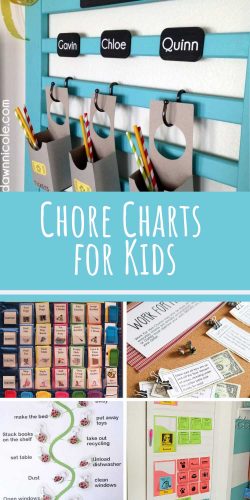 Chore Charts for Kids {they work like magic!}