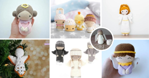 Searching for the perfect angel crochet pattern? Look no further! ? This roundup has everything from delicate tree toppers to sweet guardian angels. Get inspired and add a heavenly touch to your next crochet project! #CrochetAngels #CrochetPatterns #DIYCrochet