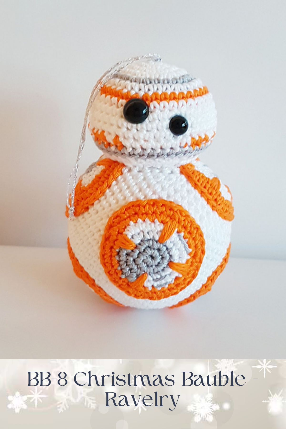 Star Wars fans, this one’s for you! This BB-8 inspired bauble is a fun, geeky way to bring some sci-fi spirit to your holiday décor. Perfect as a quirky gift for the Jedi in your life!