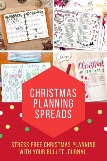 Merry Christmas Bullet Journal Ideas {Stress Free Planning for December}