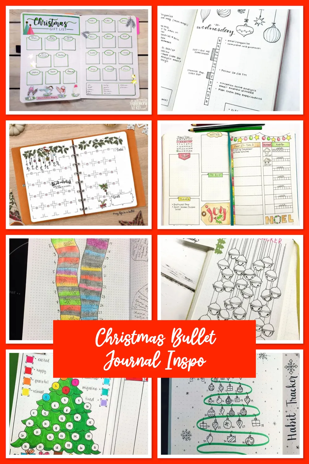 From holiday planning pages to adorable mood trackers, this collection of 15+ festive Christmas bullet journal ideas has everything you need to keep your December joyful and productive. Includes gift lists, movie trackers, winter doodles, and aesthetic mood tracker layouts to reflect on the season. Perfect for Bujo lovers, beginners, and anyone who wants to add a little magic to their journaling! ✨📓 #ChristmasBujo #BulletJournalIdeas #MoodTracker