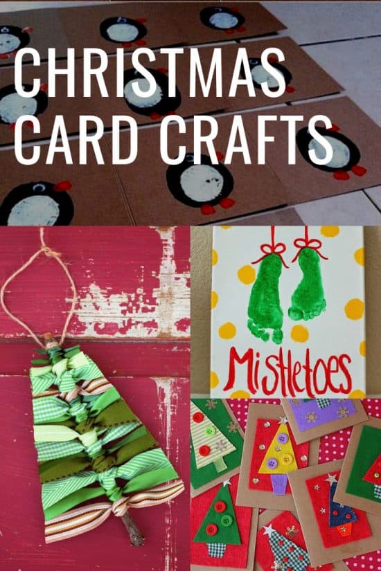 Homemade Christmas Cards for Kids {That will totally melt Granny's heart!}