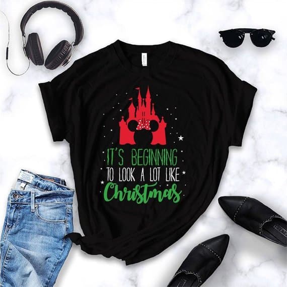 Christmas Castle Disney Shirt