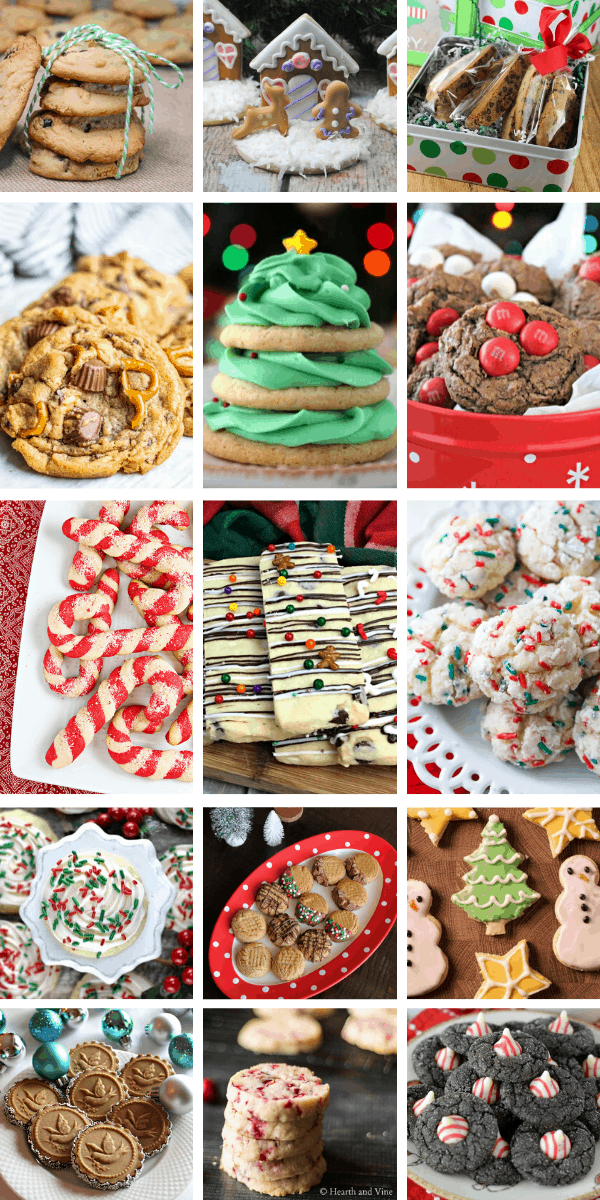 Magical Peanut Butter M&M Christmas Cookies - Kindly Unspoken