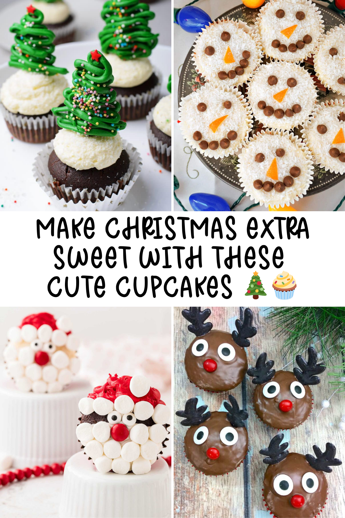 Looking for holiday cupcake inspo? These Christmas cupcakes are a mix of adorable and delicious! Perfect for cozy gatherings, holiday gifting, or festive desserts that will charm kids and adults alike. 🎁❤️ #HolidayTreats #CupcakeInspo #ChristmasMagic