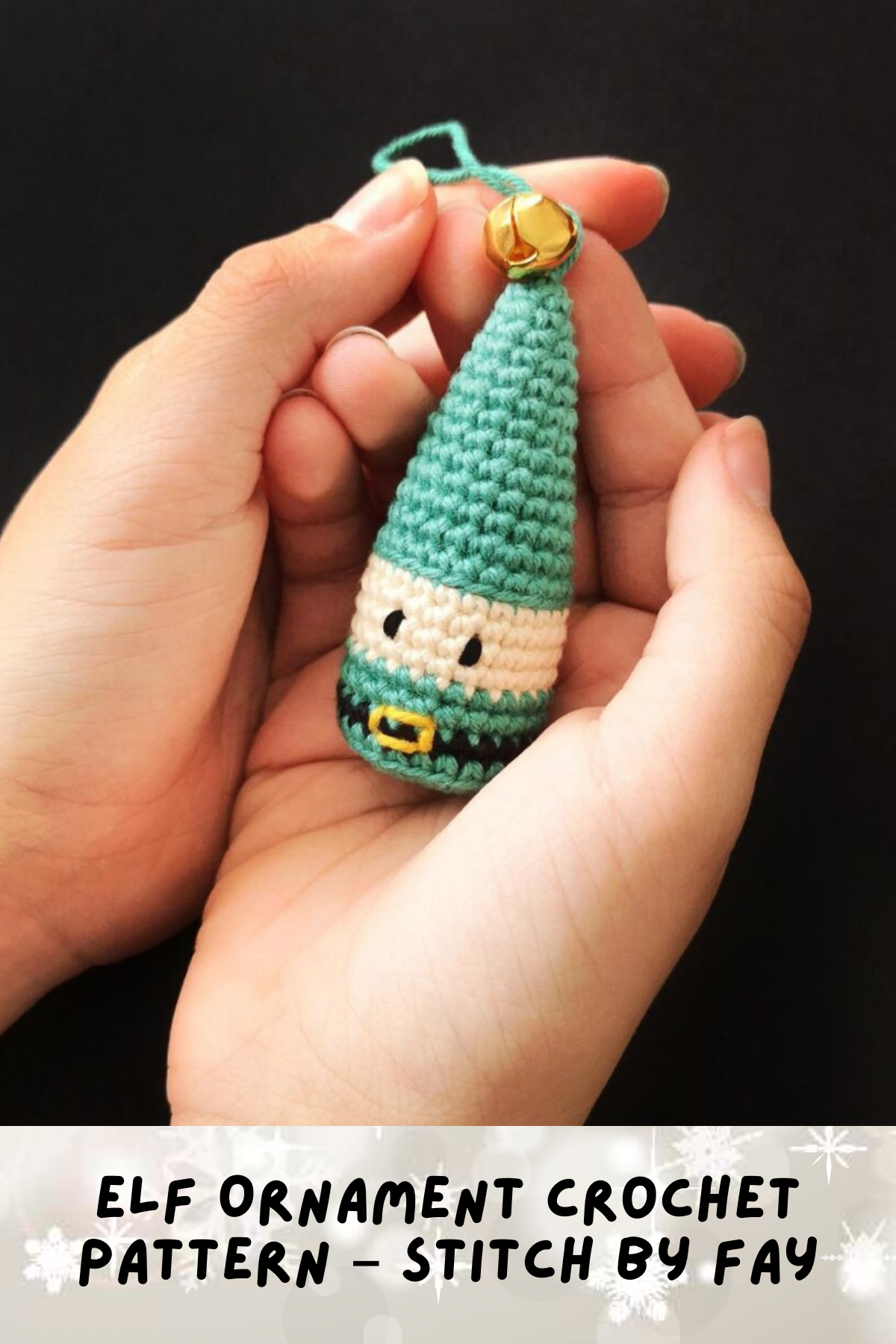 These tiny elf ornaments are just the cutest! The pattern works up quickly, making them perfect for whipping up a batch to decorate your tree or to use as little gift toppers. The detailed instructions help you create these fun and festive decorations with ease.