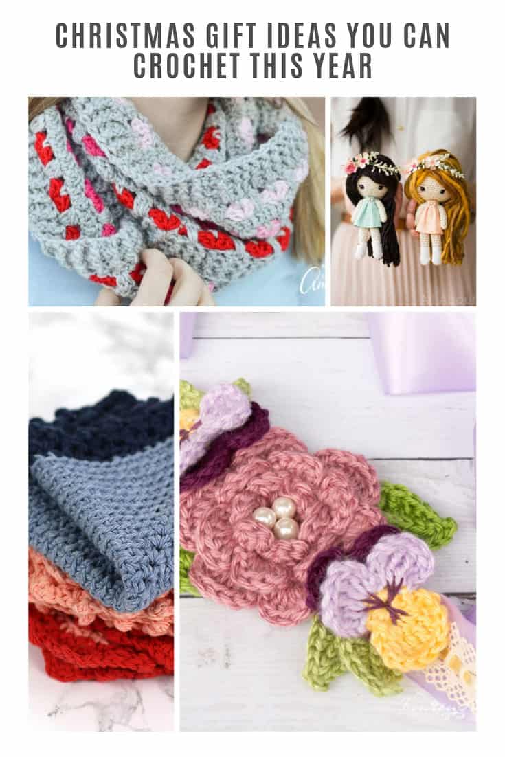 So many great Christmas gifts to crochet for everyone on my list this year! #crochet #christmas