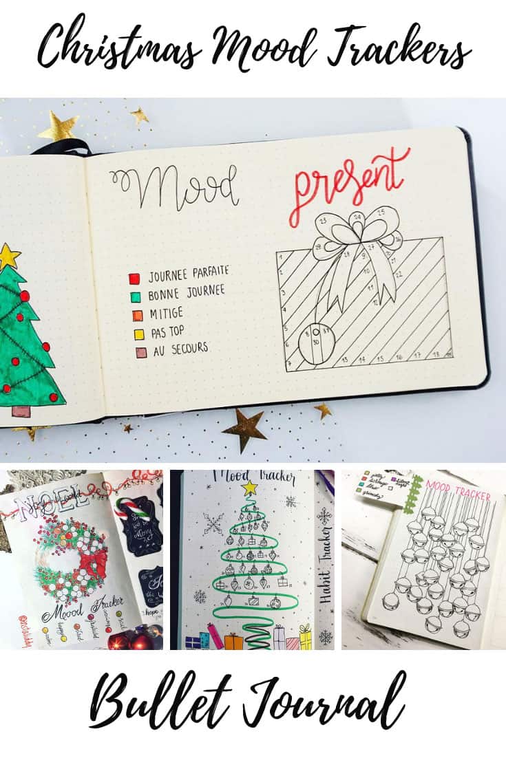 Christmas Mood Tracker Ideas {Festive spreads to track your emotions}