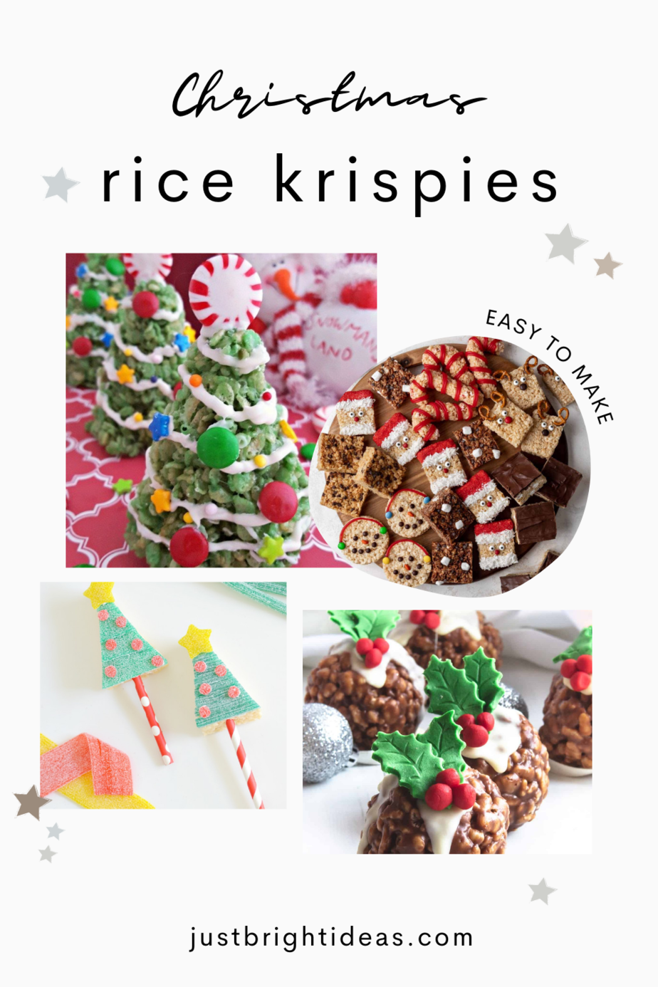 Rice Krispie Treats for Christmas