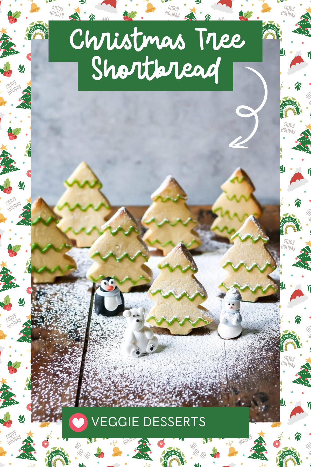 These vegan Christmas Tree Cookies are a healthier twist on a holiday classic! Made with plant-based ingredients, these cookies are tender, delicious, and perfect for everyone to enjoy during the festive season.