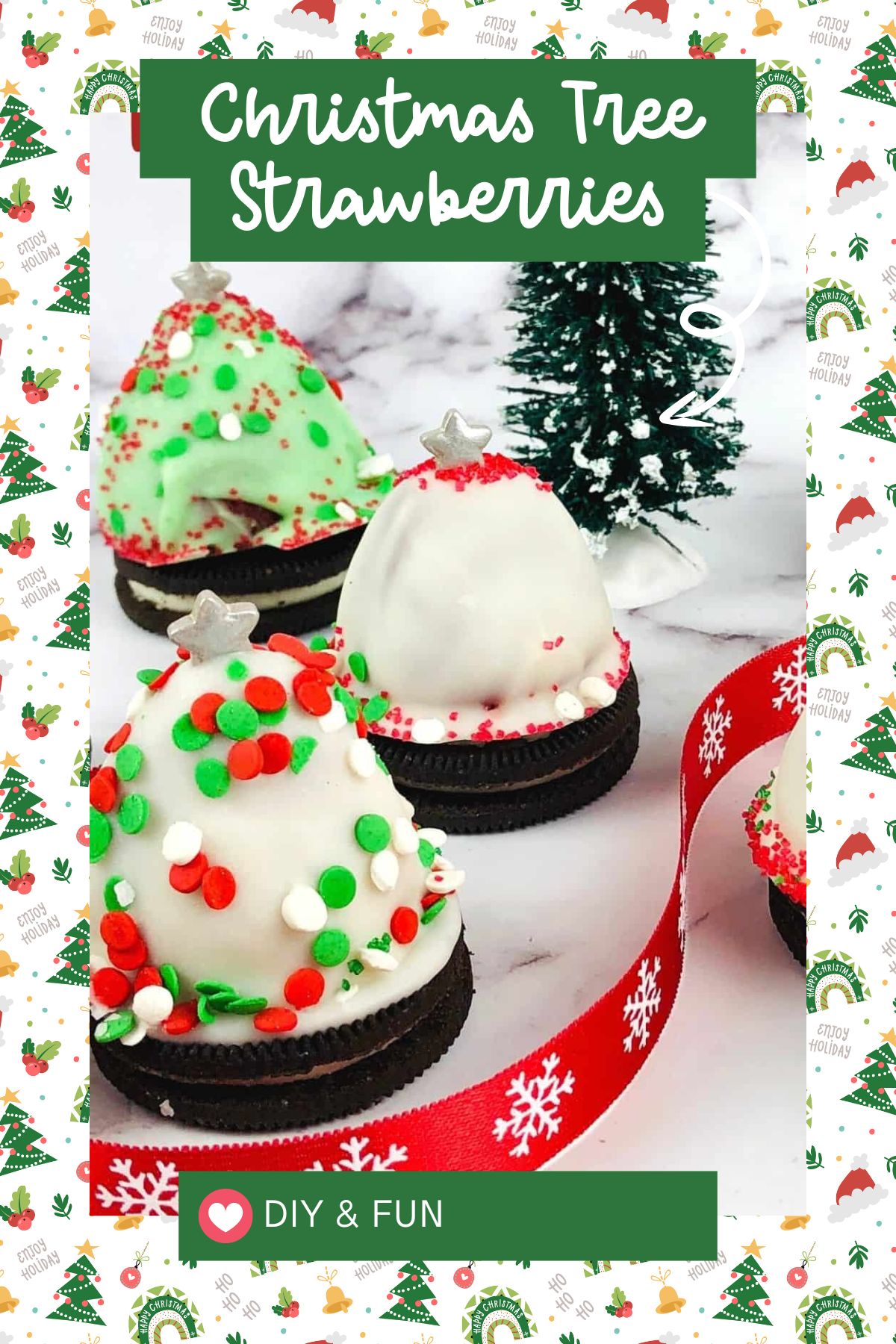 For a fresh and fruity twist, try these Strawberry Christmas Tree Treats! Juicy strawberries are transformed into mini Christmas trees with a little help from green frosting and colorful sprinkles. They’re cute, healthy-ish, and so festive!