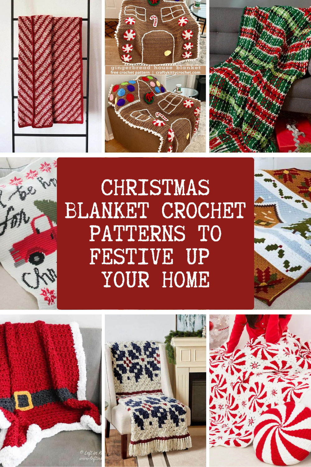 Looking for the perfect holiday crochet project? Find a variety of free Christmas crochet blanket patterns that are great for gifting or snuggling up 🎅 Choose from classic designs to modern holiday styles. Let's get cozy! #ChristmasCrochetGifts #CrochetPatterns