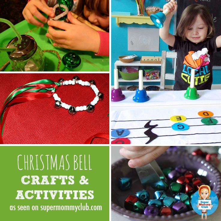 Christmas Bell Activities and Crafts for Tots