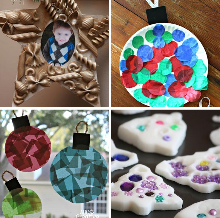 12 Super Easy Christmas Ornaments Toddlers Can Make (With a Little Help ...