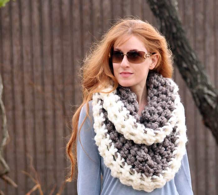 Chunky Loop Scarf Crochet Pattern