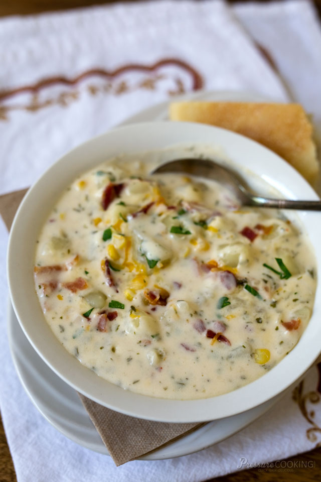 Some days you just need a hearty soup and this Potato Cheese soup is PERFECT!