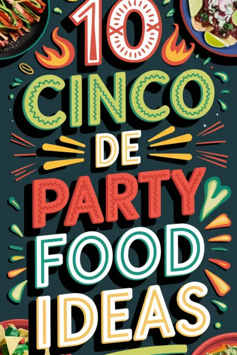 Throw the ultimate Cinco de Mayo fiesta with these mouthwatering party food ideas! From crunchy nachos to flavorful tacos and sweet treats, these recipes will bring bold Mexican flavors to your celebration. ?? #CincoDeMayoFood #FiestaFlavors #PartyEats #MexicanRecipes #FoodieFiesta