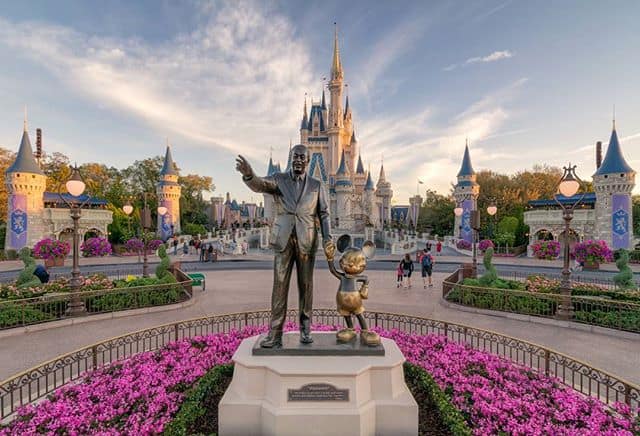 Cinderella Castle Partner Statue