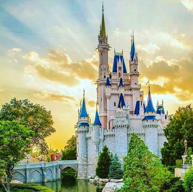 Cinderella Castle gold