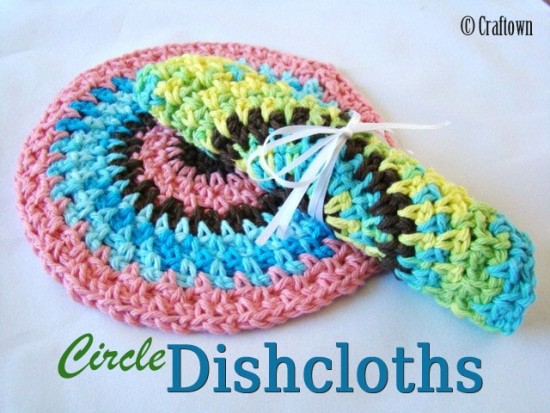 Circle Dishcloths
