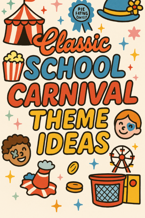 Planning a school carnival? Bring the fun with this Classic Carnival theme! Get game ideas, snack suggestions, easy decorations, fundraising tips, and more. ?️??