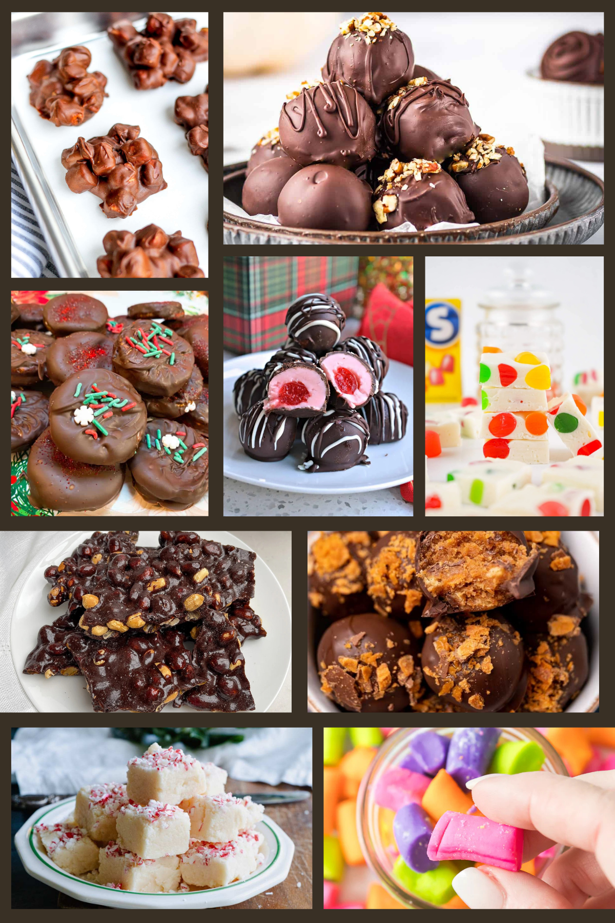 Homemade candy makes the sweetest gift! Try these Christmas candy recipes to fill gift boxes, stockings, or add to cookie platters. 🎅🍫 #DIYGifts #HolidayBaking